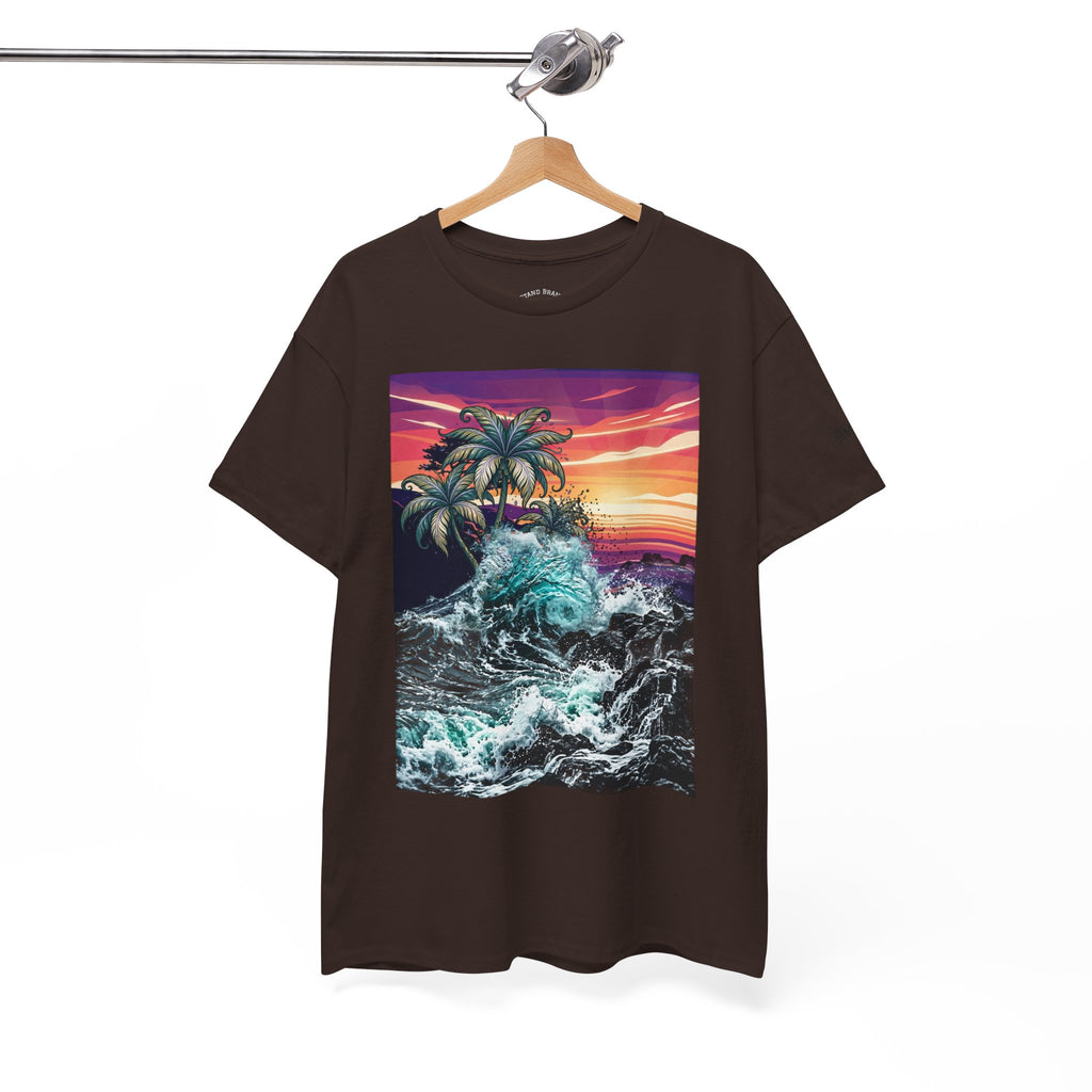 Beach Day Collage Tee