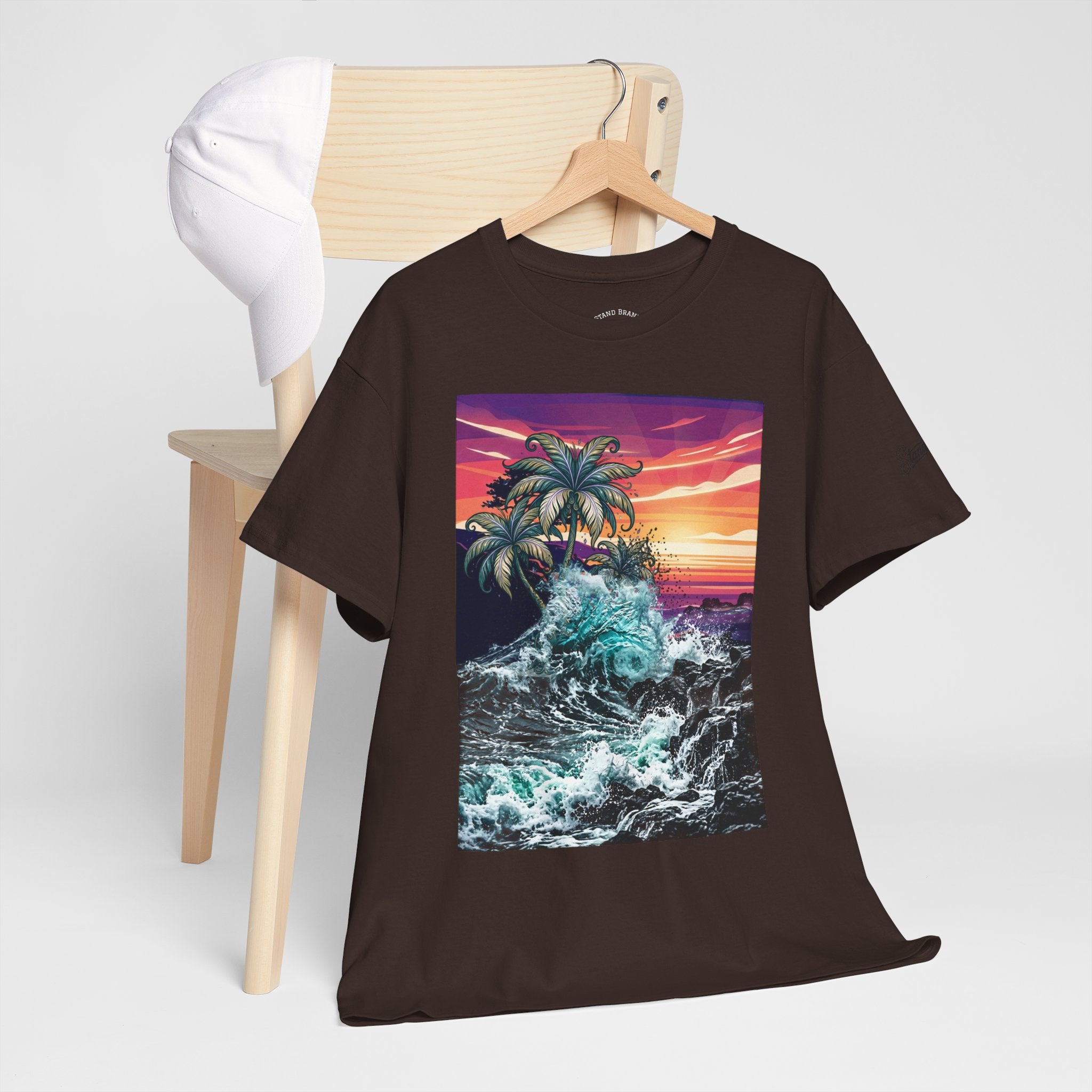 Beach Day Collage Tee