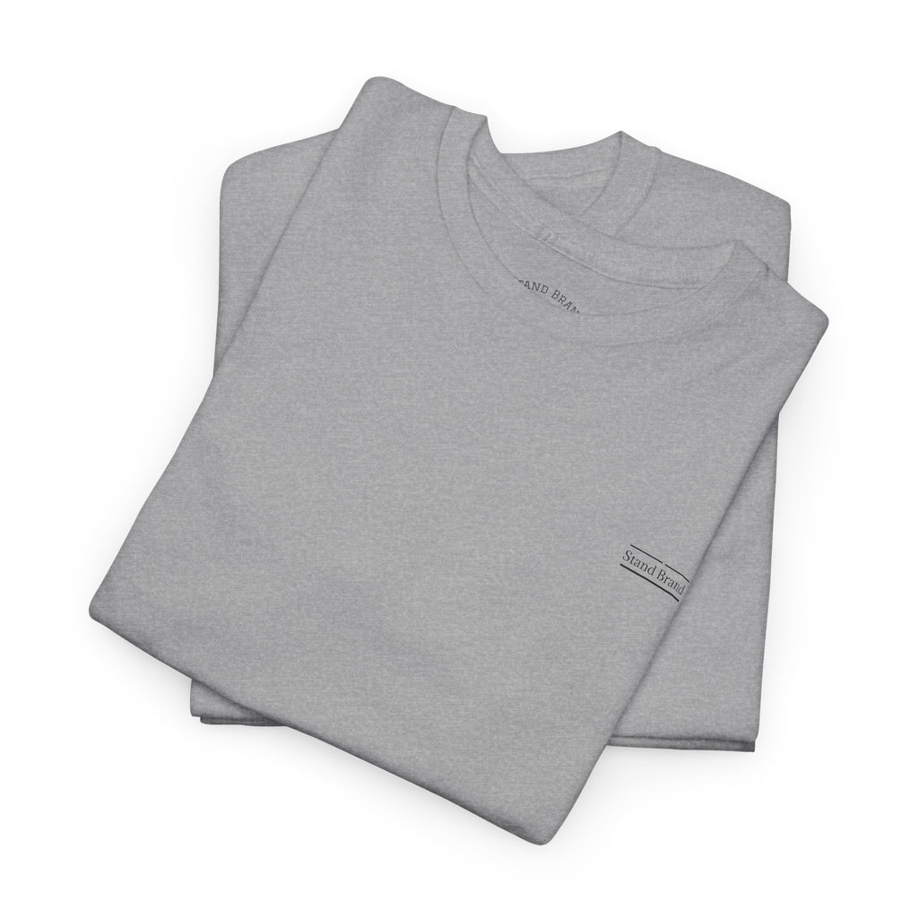 Doom Scroll Warning Tee (black logo)