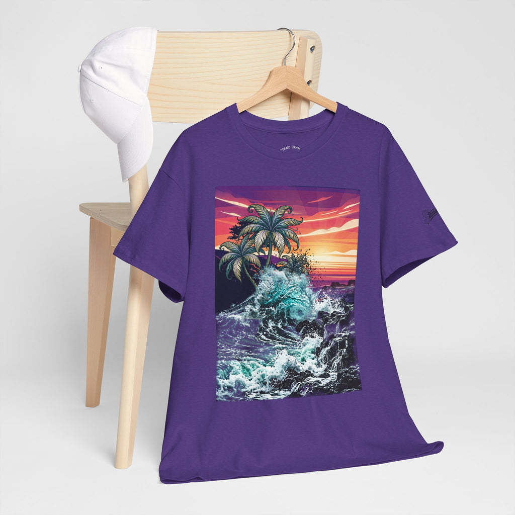 Beach Day Collage Tee