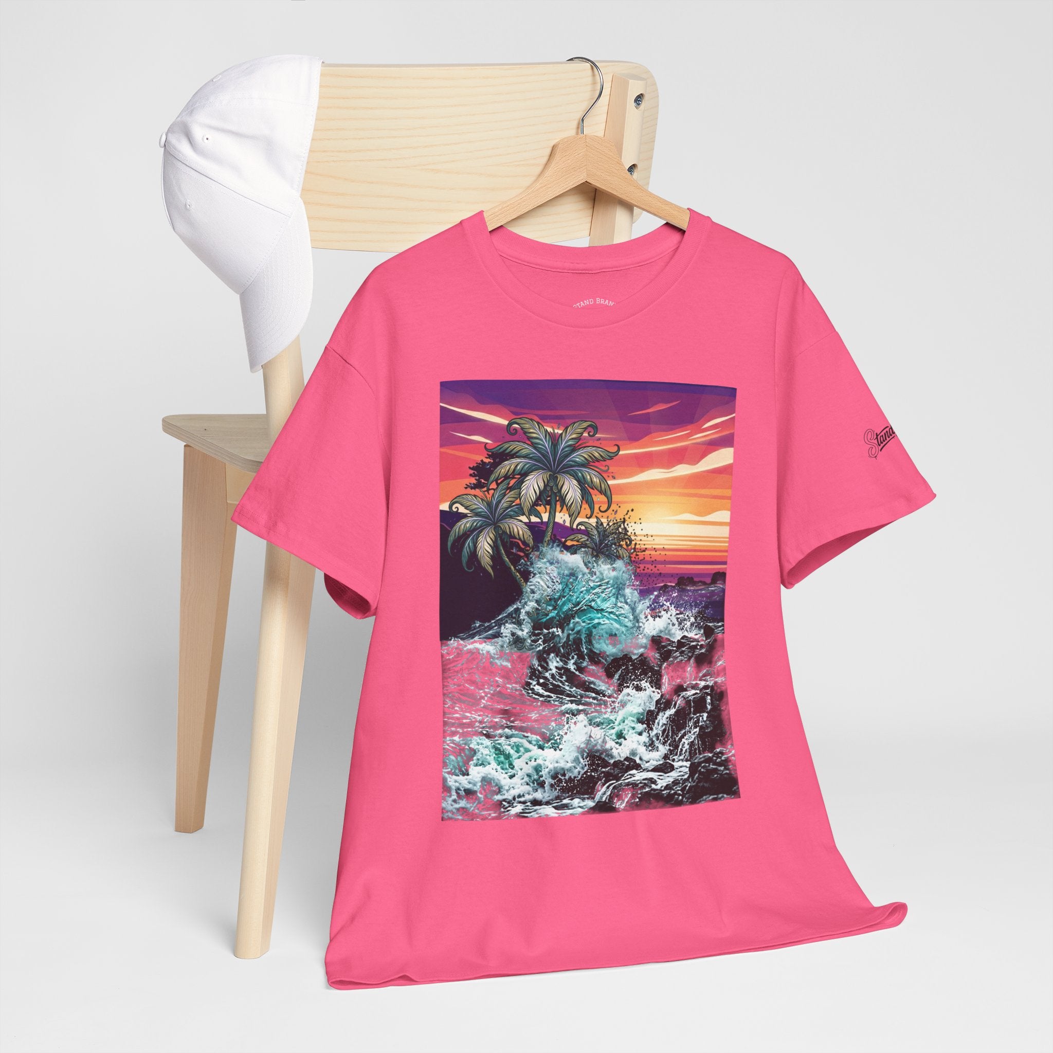 Beach Day Collage Tee