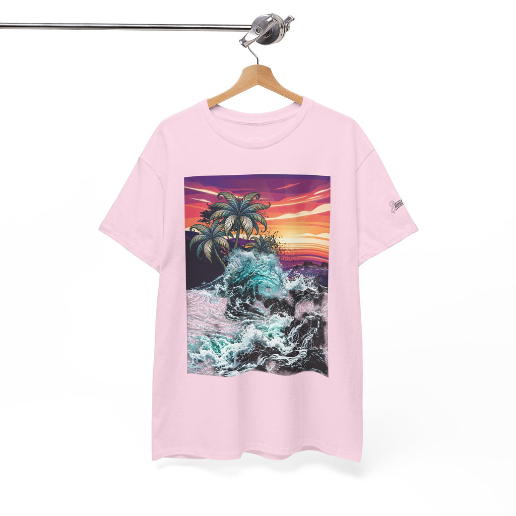 Beach Day Collage Tee