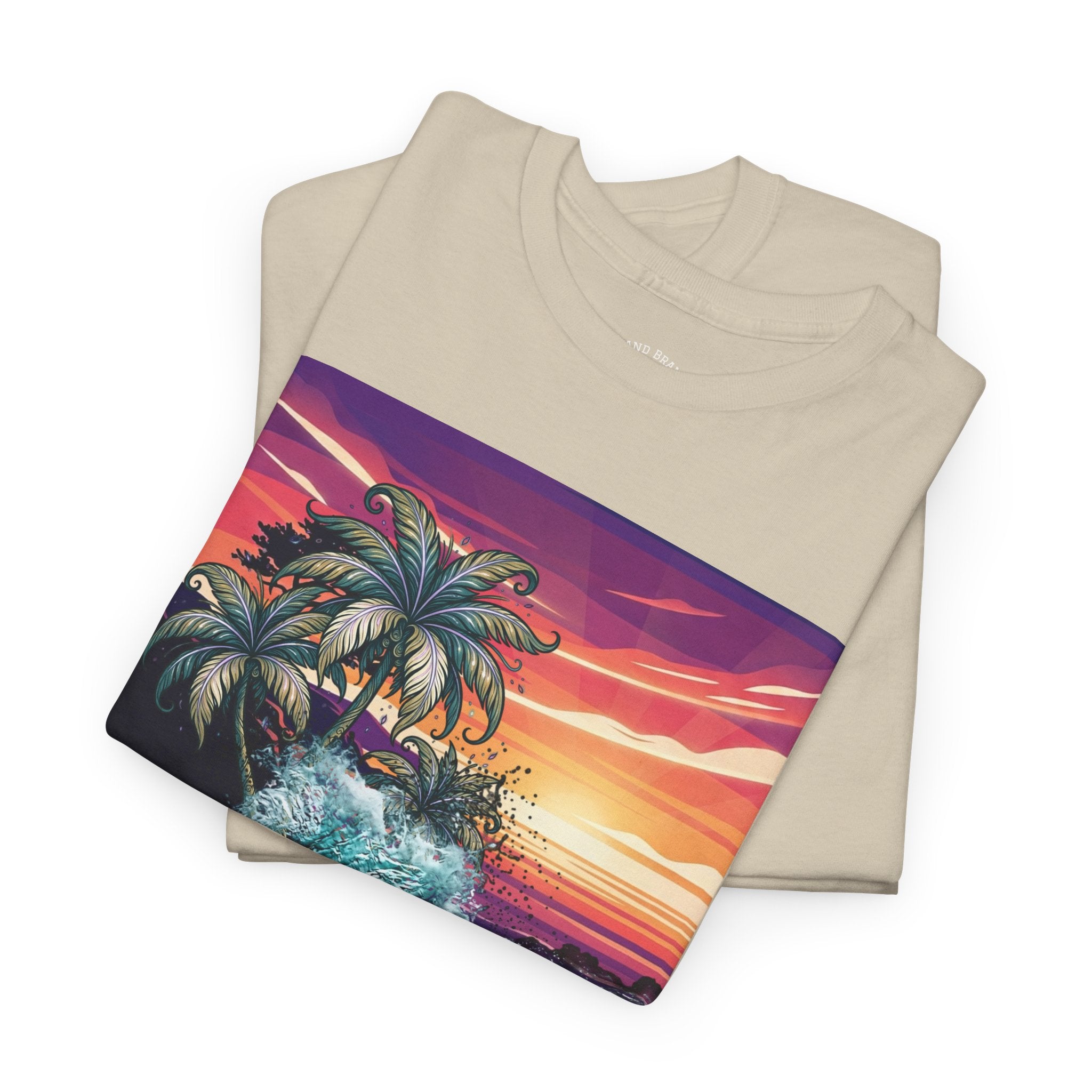 Beach Day Collage Tee