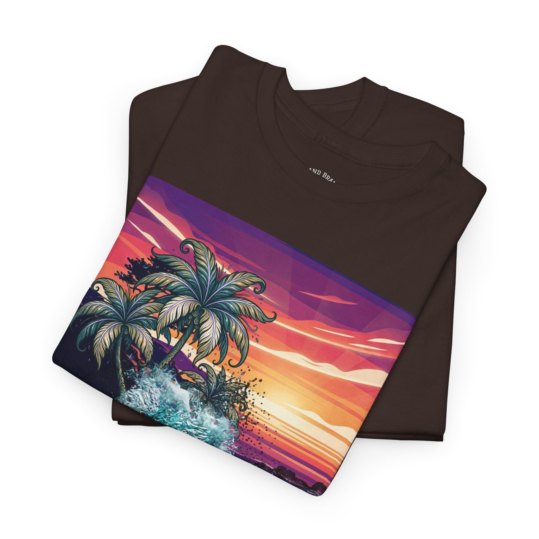 Beach Day Collage Tee