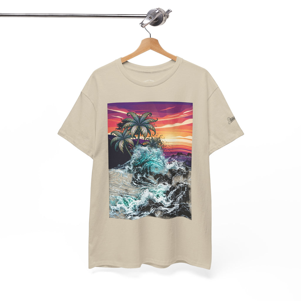 Beach Day Collage Tee