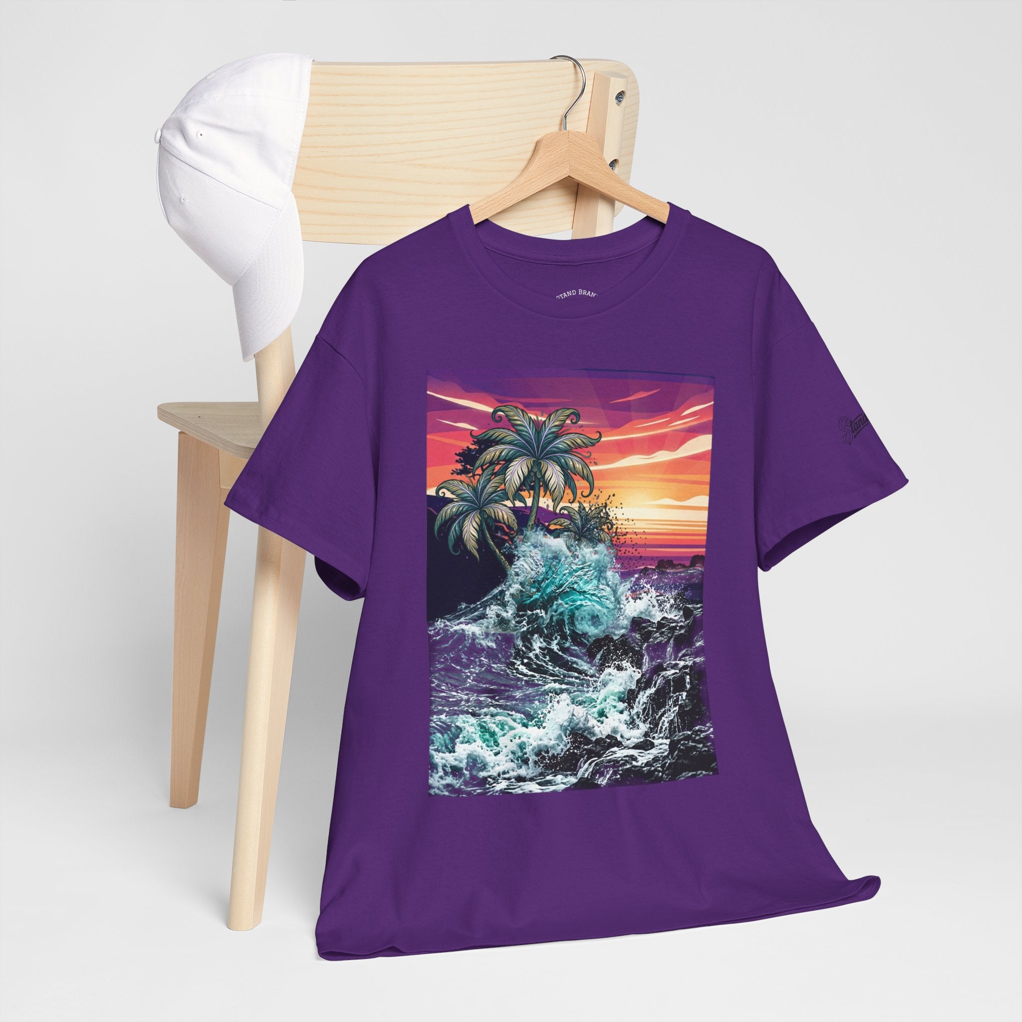 Beach Day Collage Tee