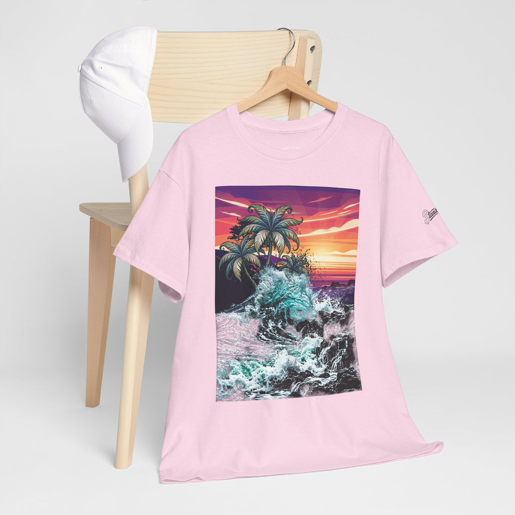 Beach Day Collage Tee