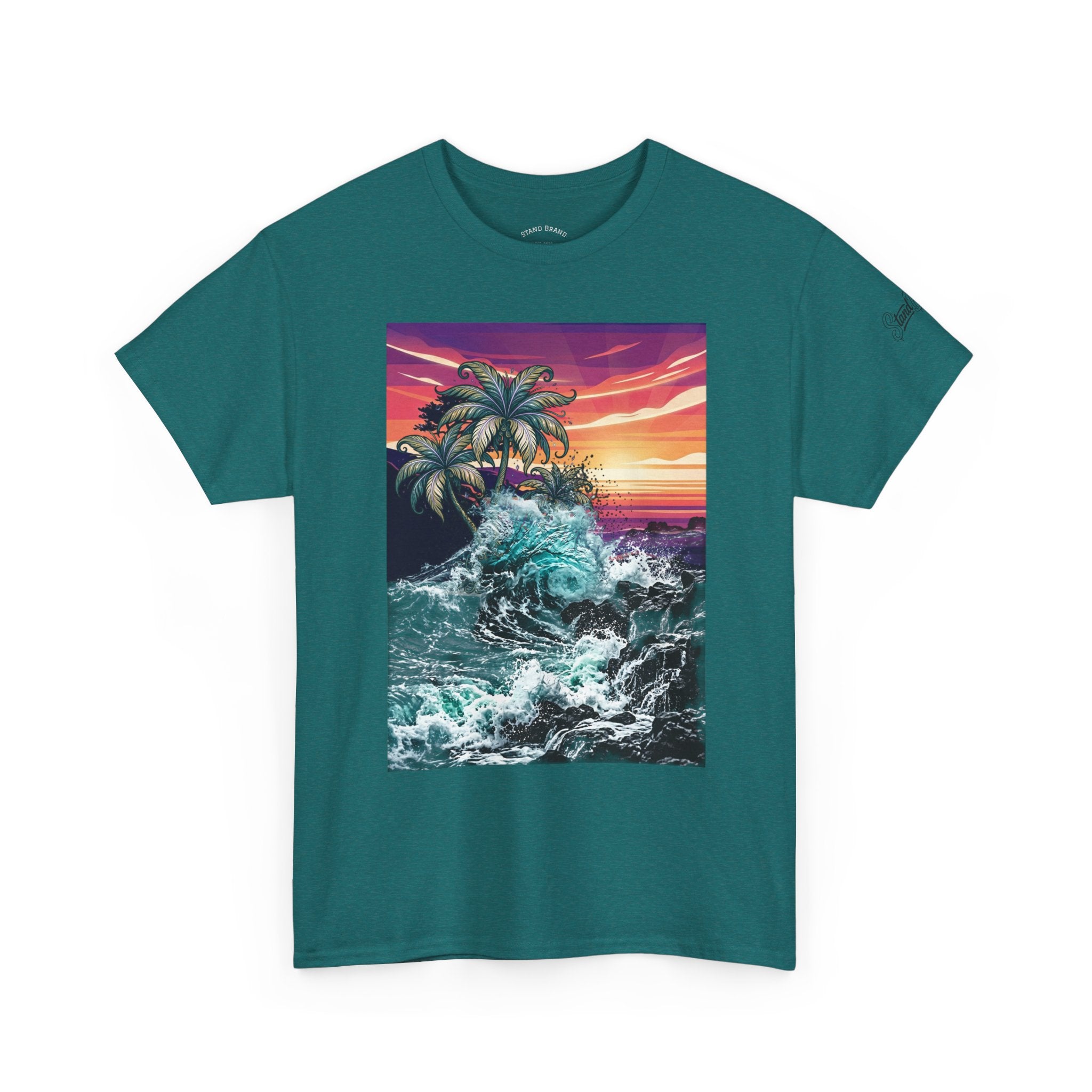 Beach Day Collage Tee