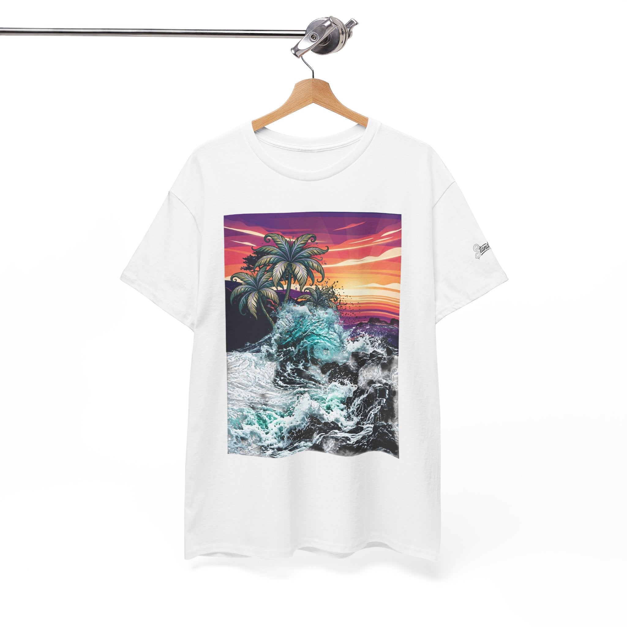 Beach Day Collage Tee