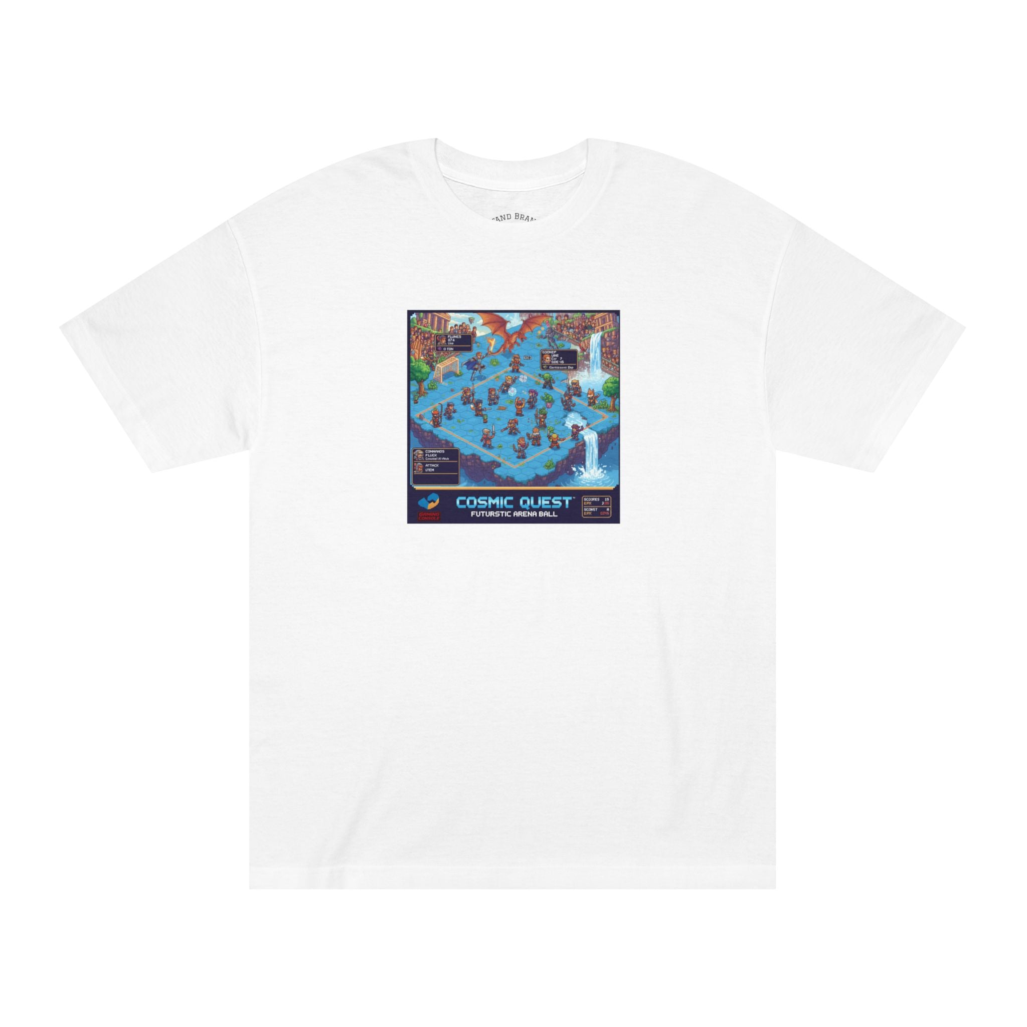 Cosmic Quest Arena Ball Crew Tee