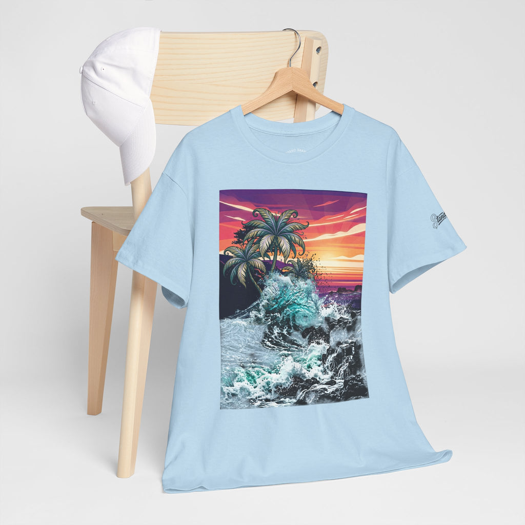 Beach Day Collage Tee