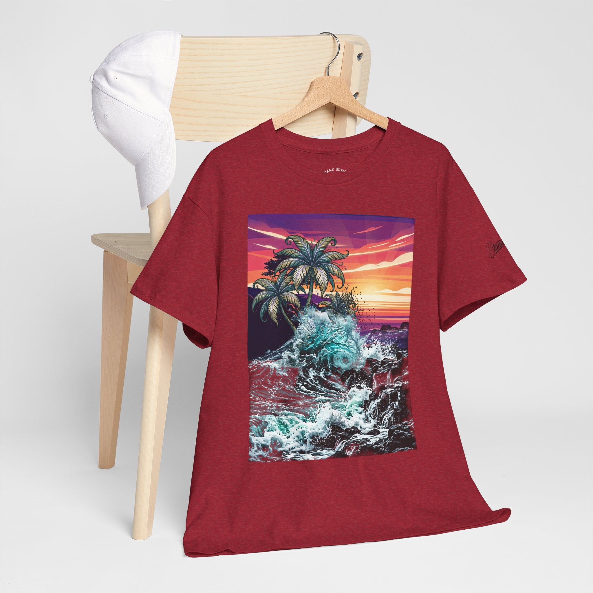 Beach Day Collage Tee