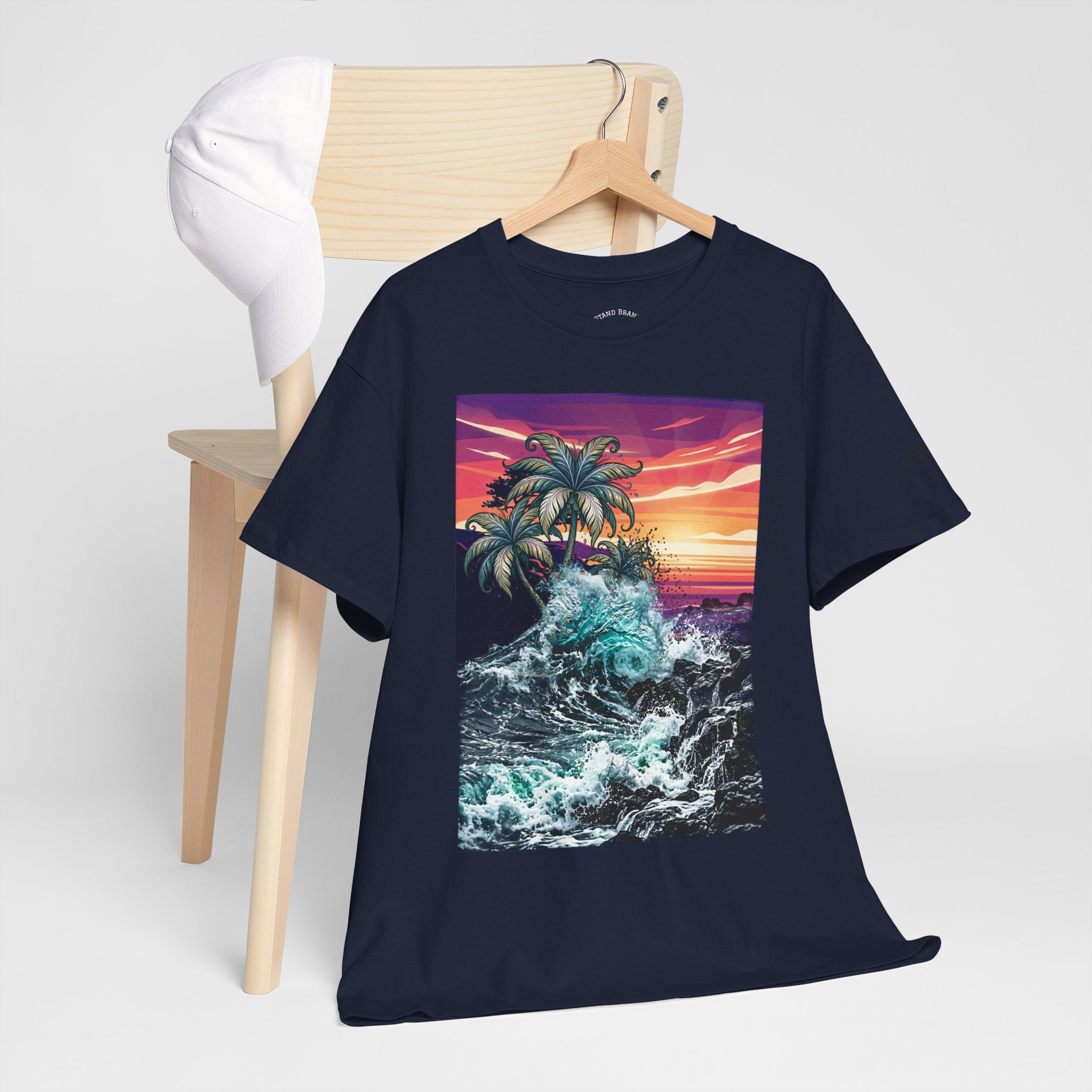 Beach Day Collage Tee