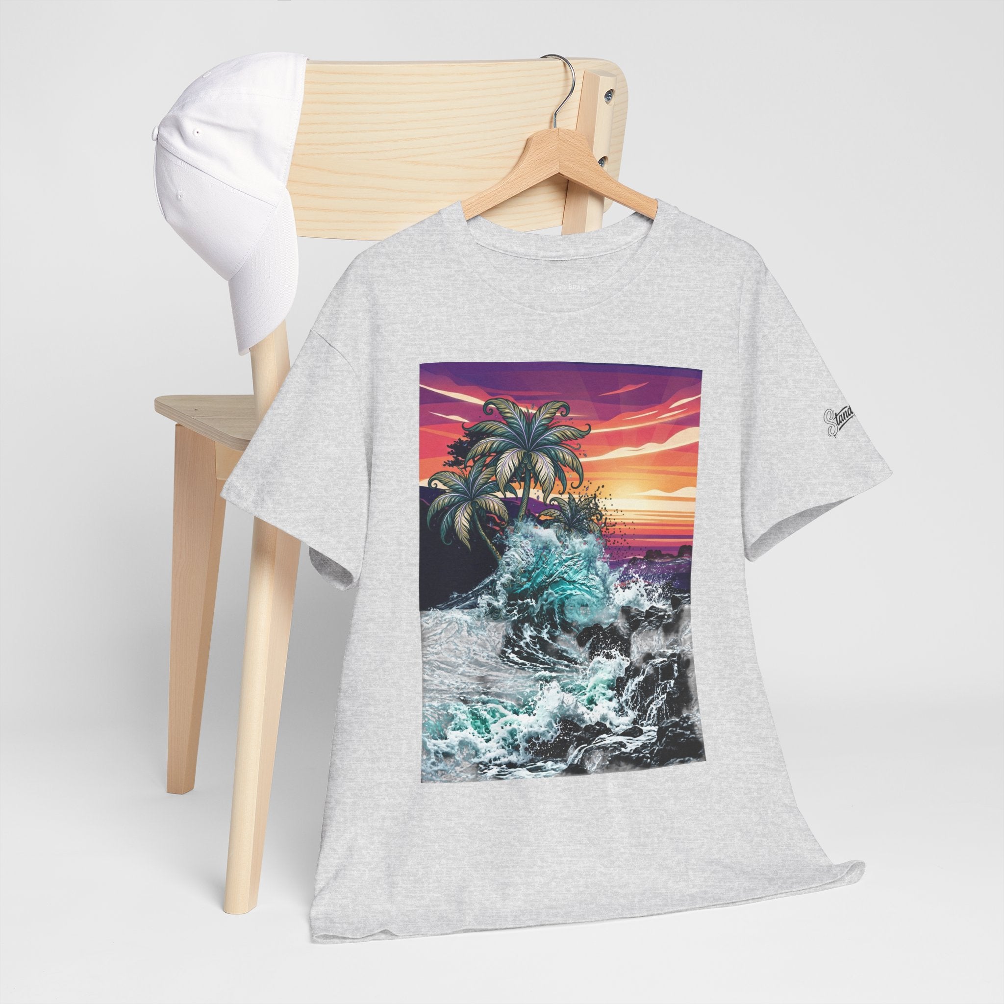 Beach Day Collage Tee