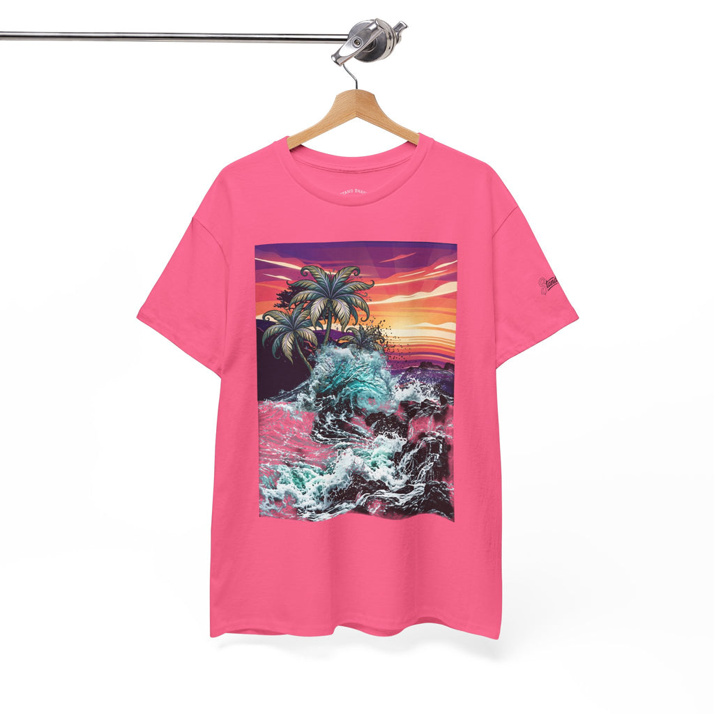 Beach Day Collage Tee