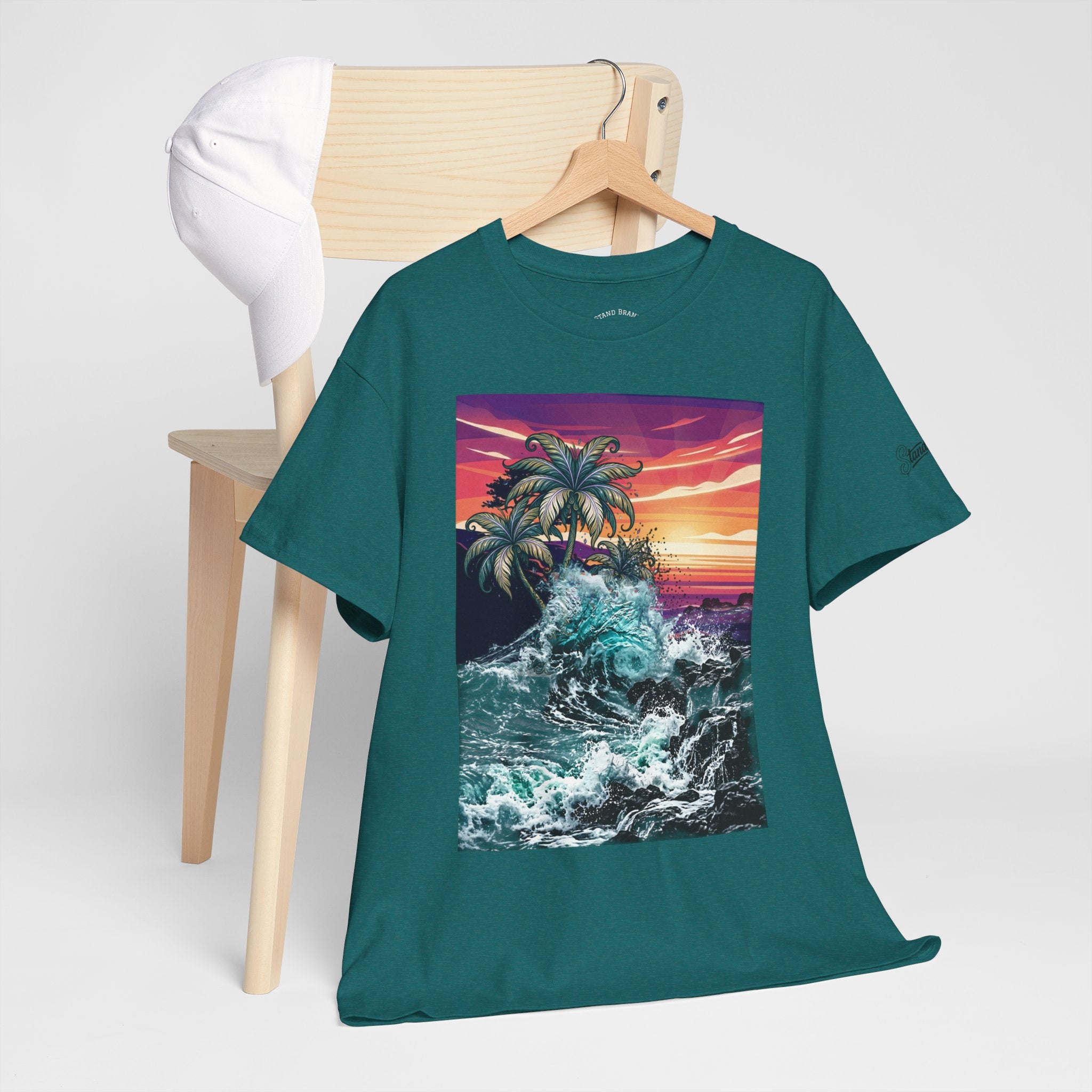 Beach Day Collage Tee