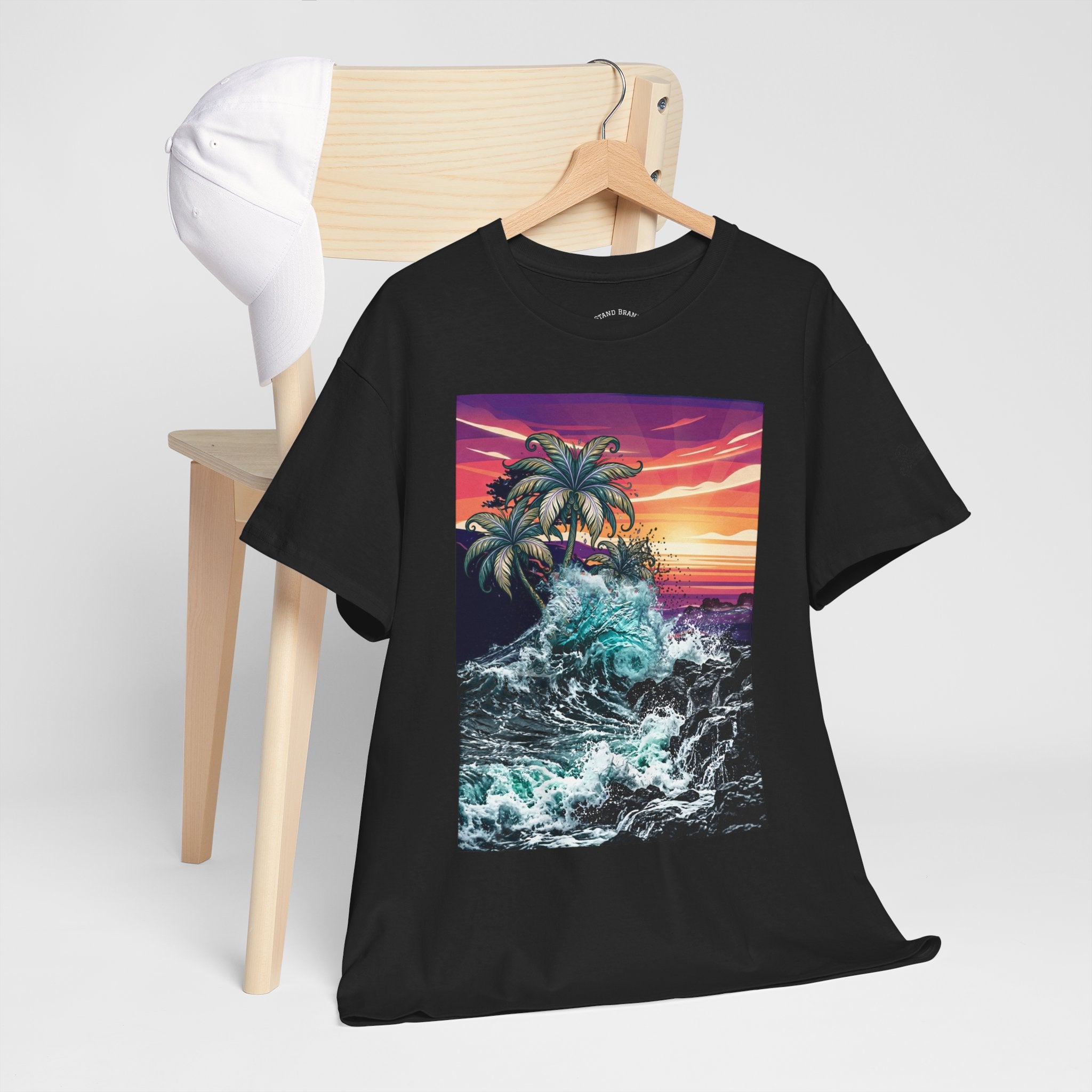 Beach Day Collage Tee