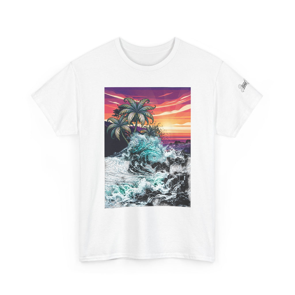 Beach Day Collage Tee