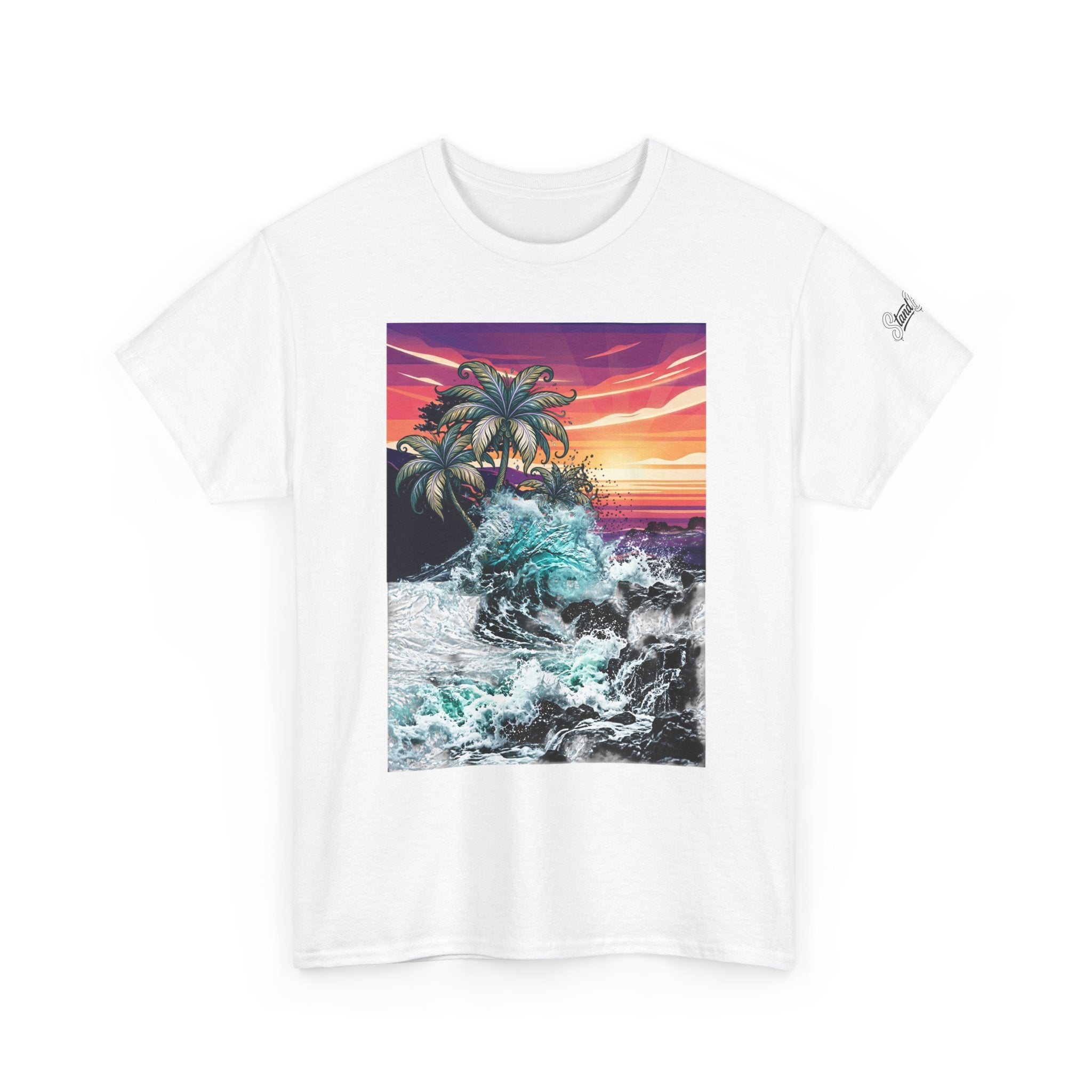Beach Day Collage Tee
