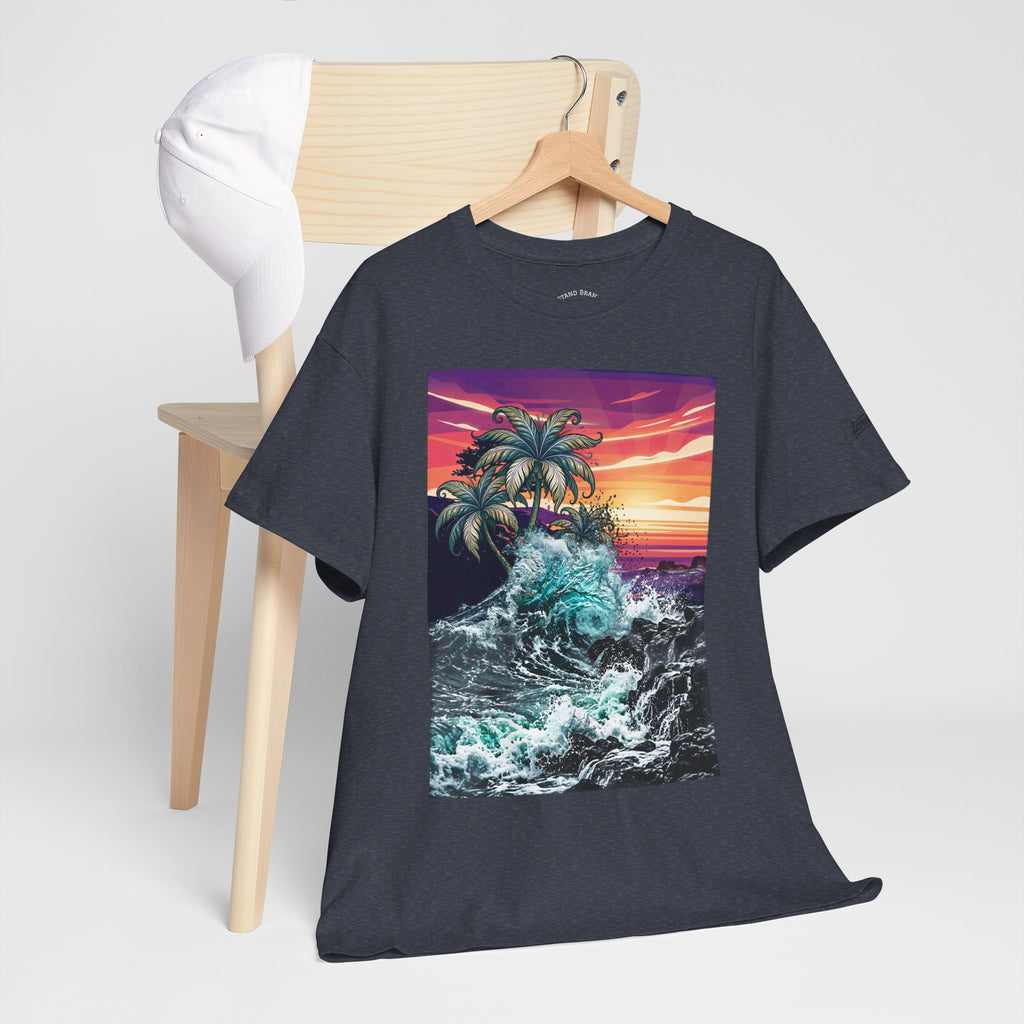 Beach Day Collage Tee