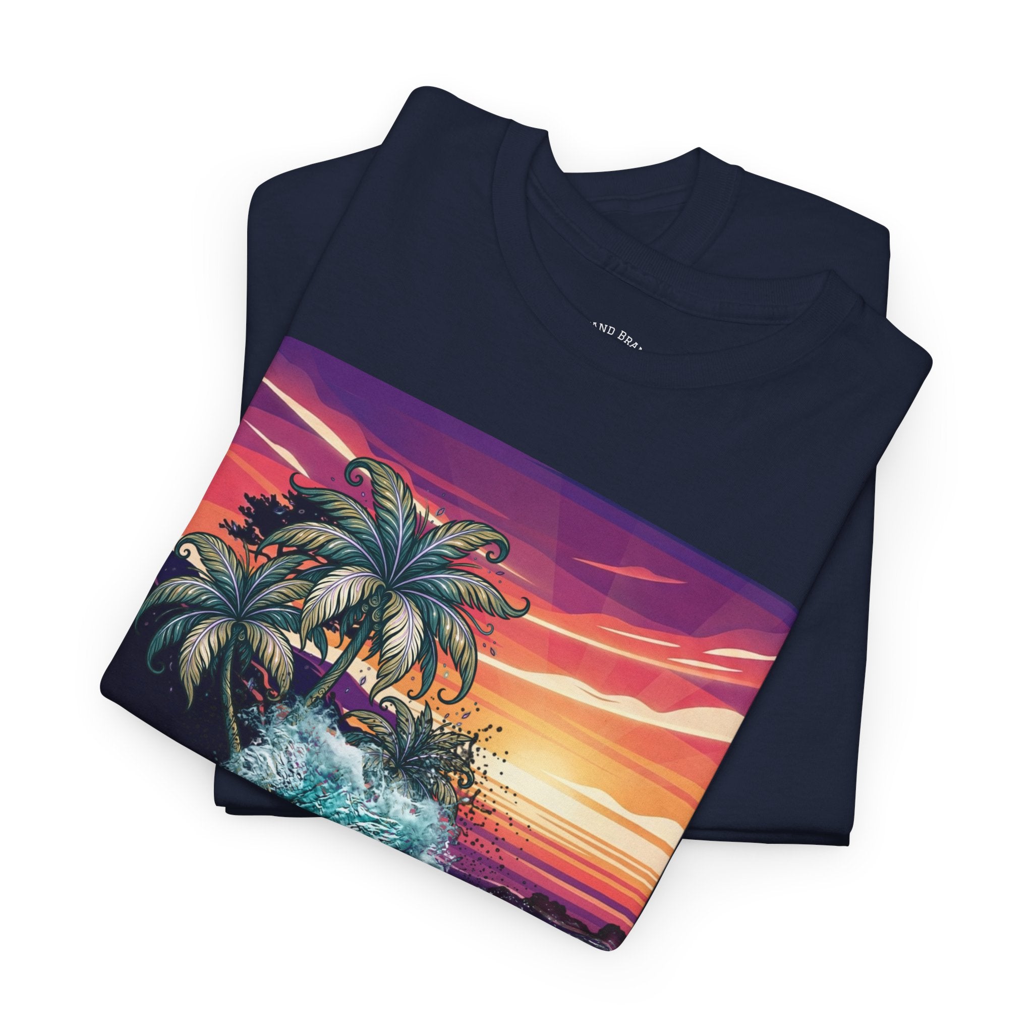 Beach Day Collage Tee