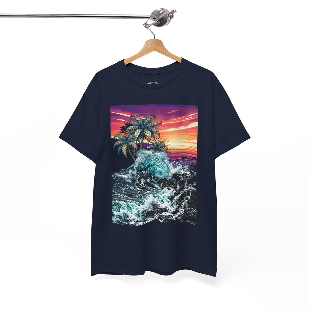 Beach Day Collage Tee
