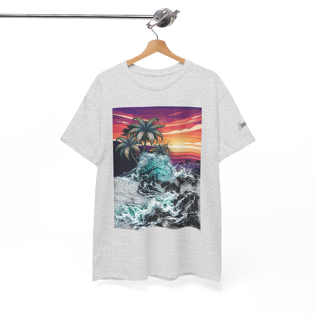 Beach Day Collage Tee