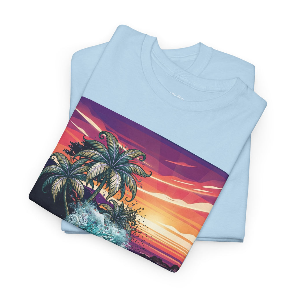 Beach Day Collage Tee