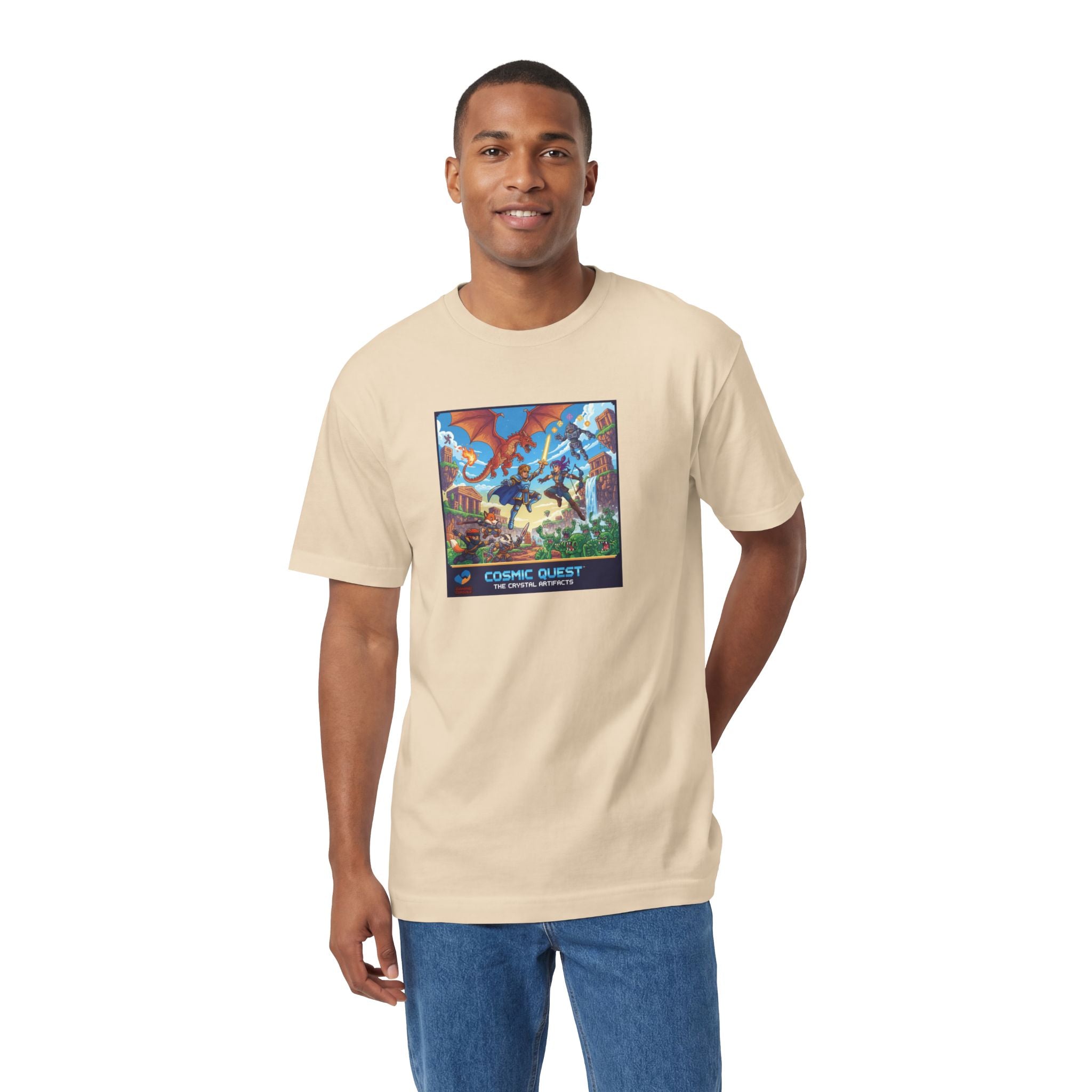 "Cosmic Quest The Crystal Artifact" Exclusive Tee