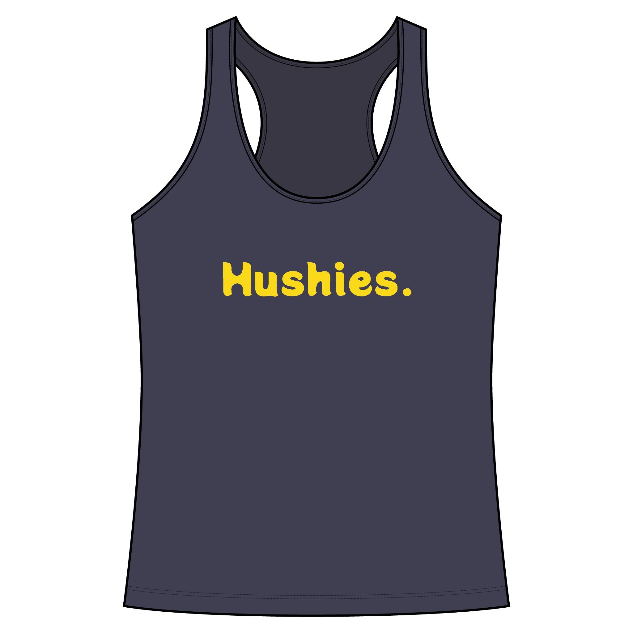 Hushies Racerback Tank