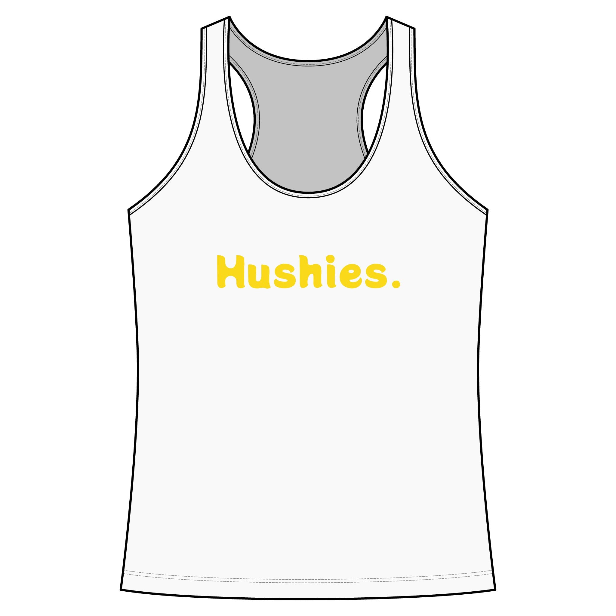 Hushies Racerback Tank