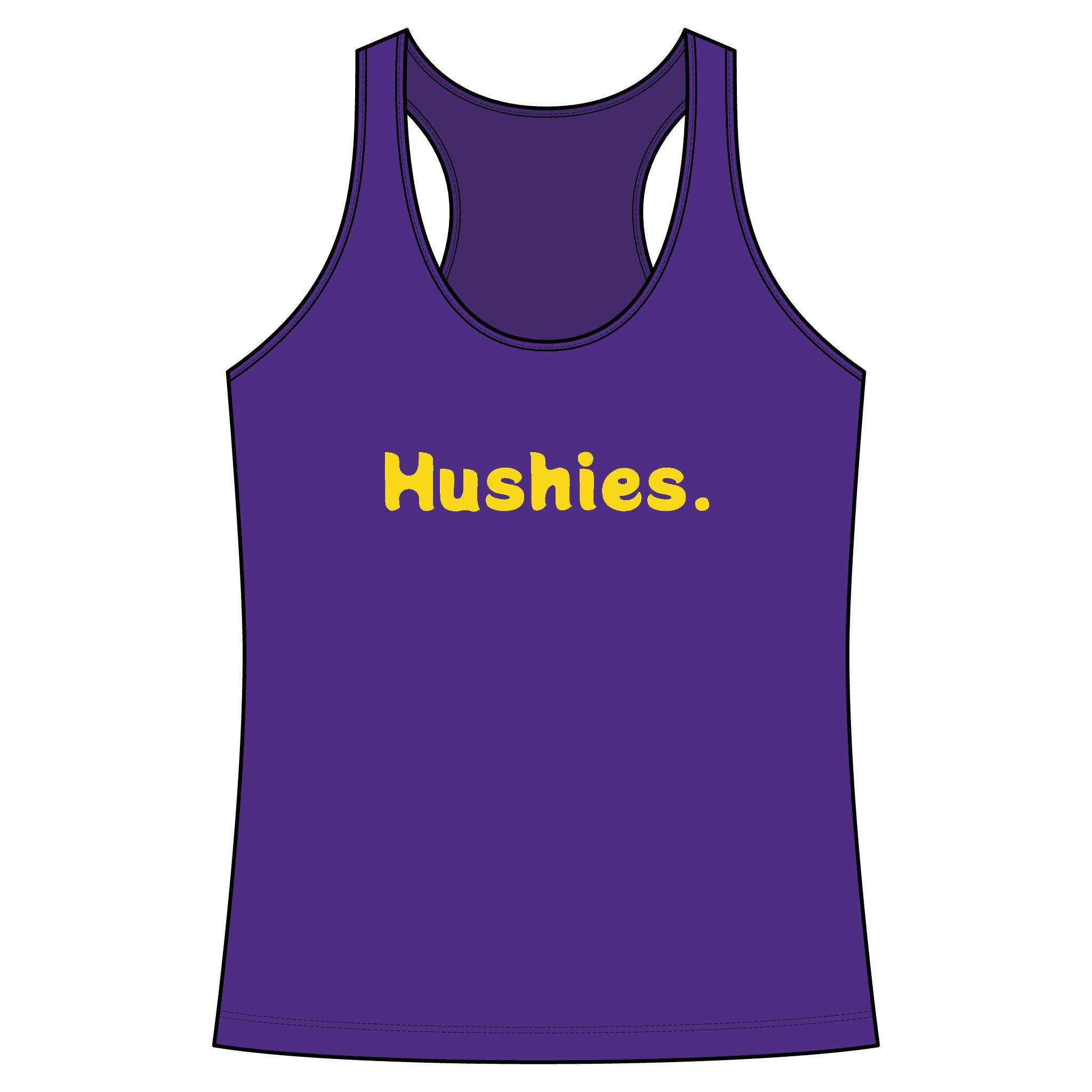 Hushies Racerback Tank