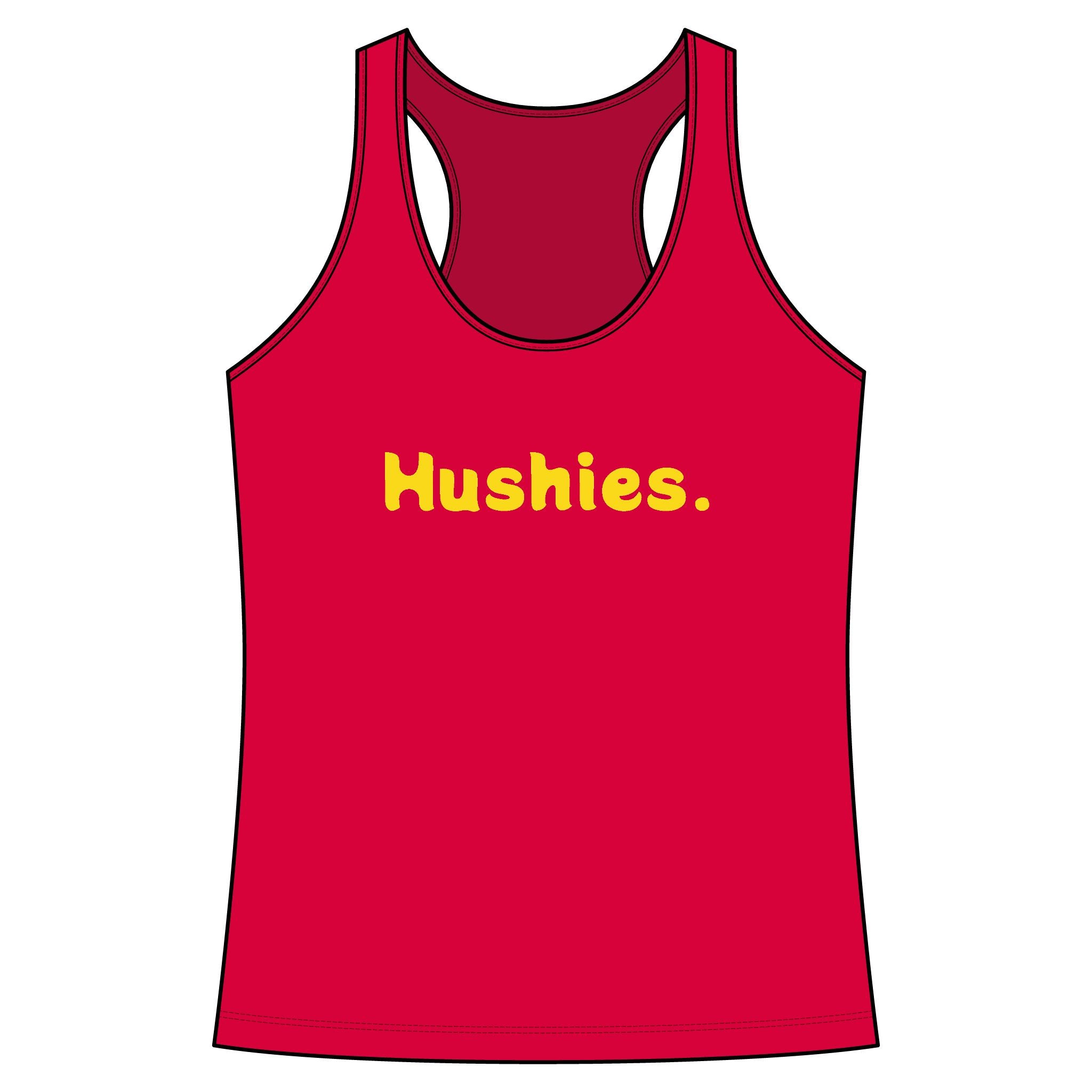 Hushies Racerback Tank