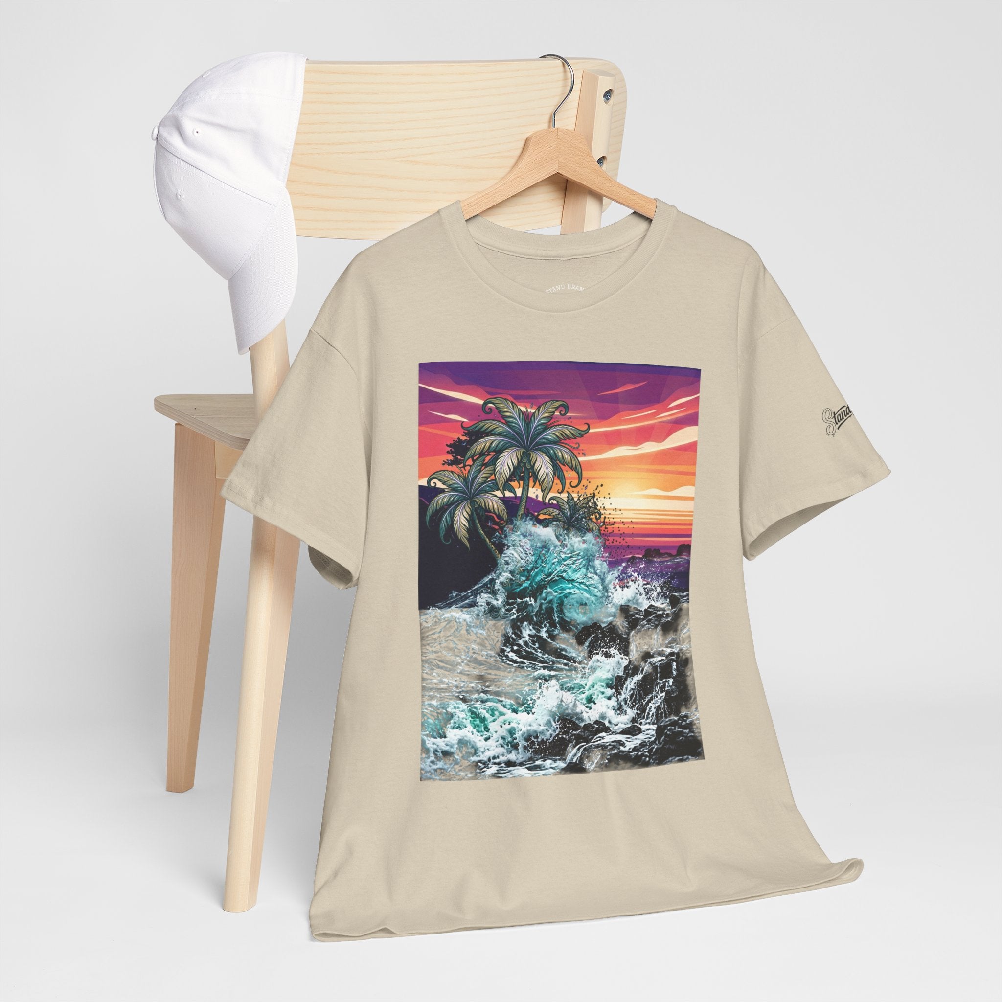 Beach Day Collage Tee