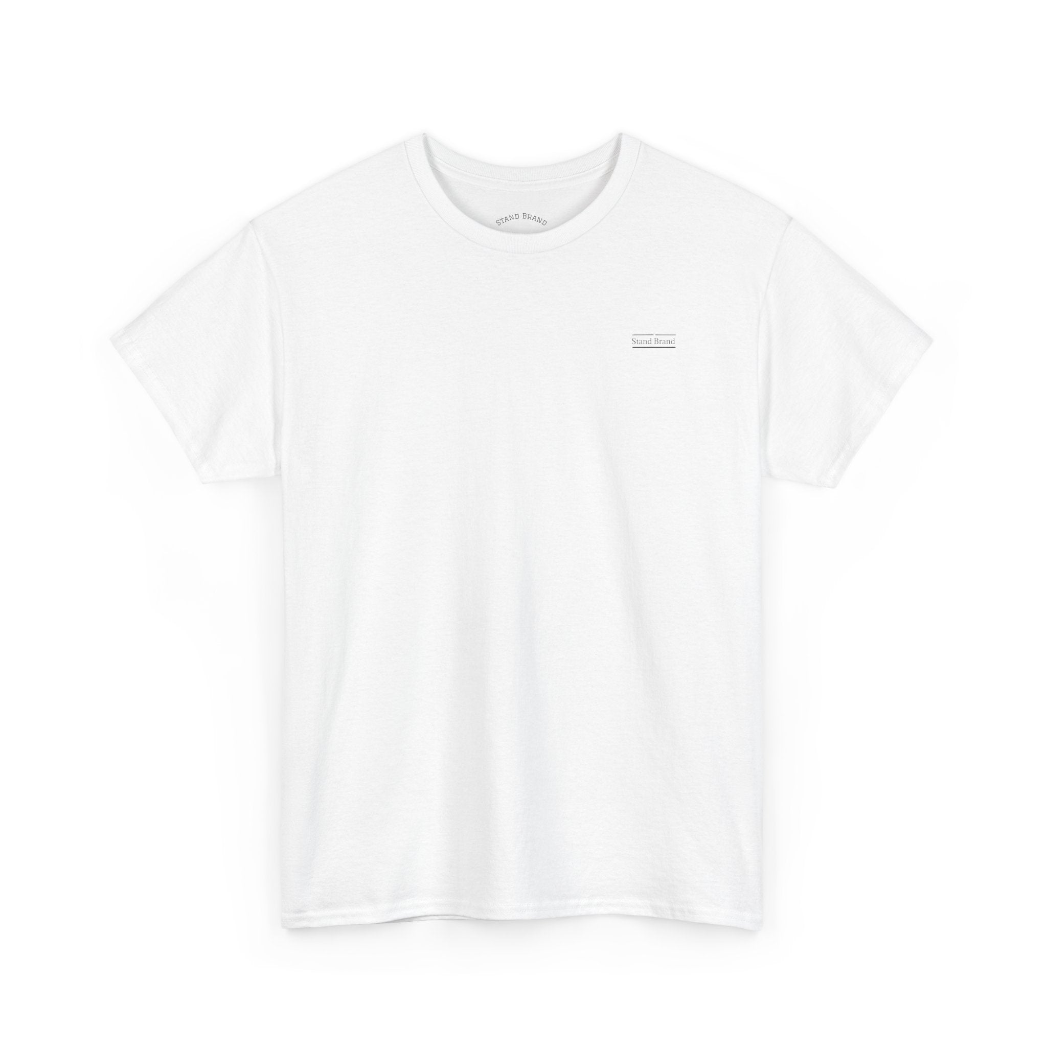 Doom Scroll Warning Tee (black logo)