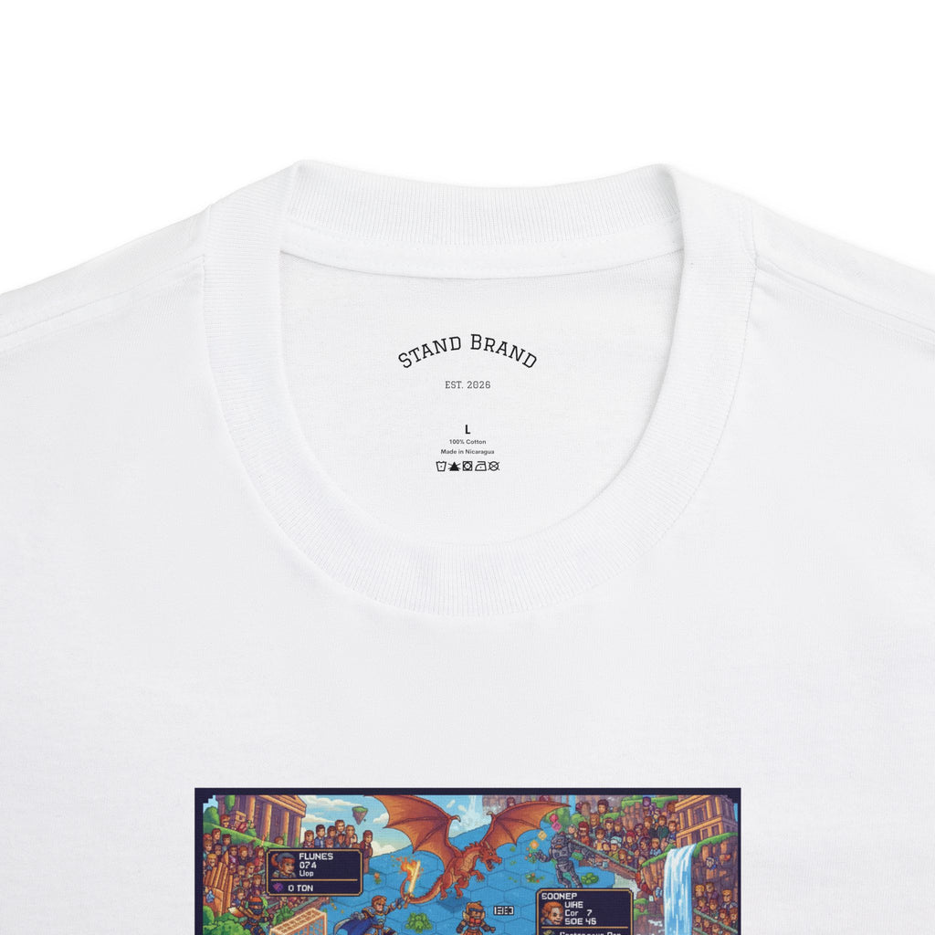 Cosmic Quest Arena Ball Crew Tee
