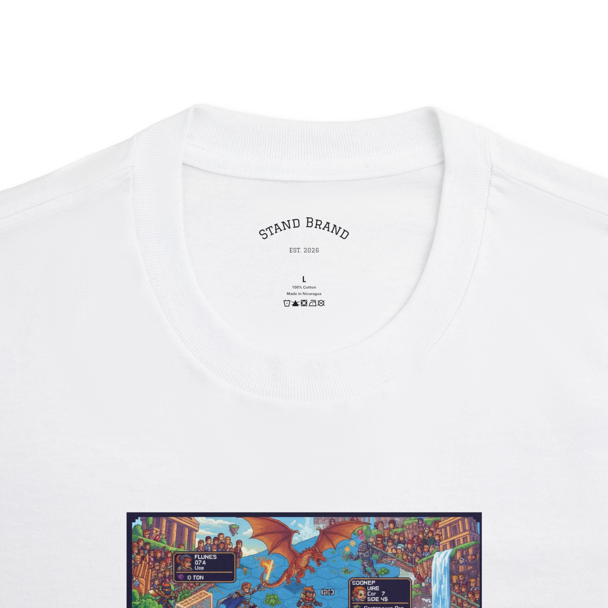 Cosmic Quest Arena Ball Crew Tee