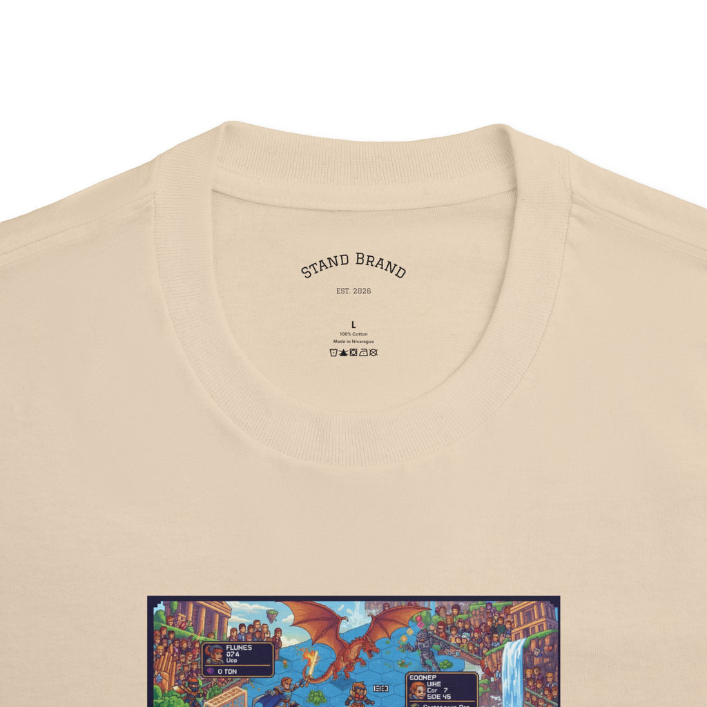 Cosmic Quest Arena Ball Crew Tee