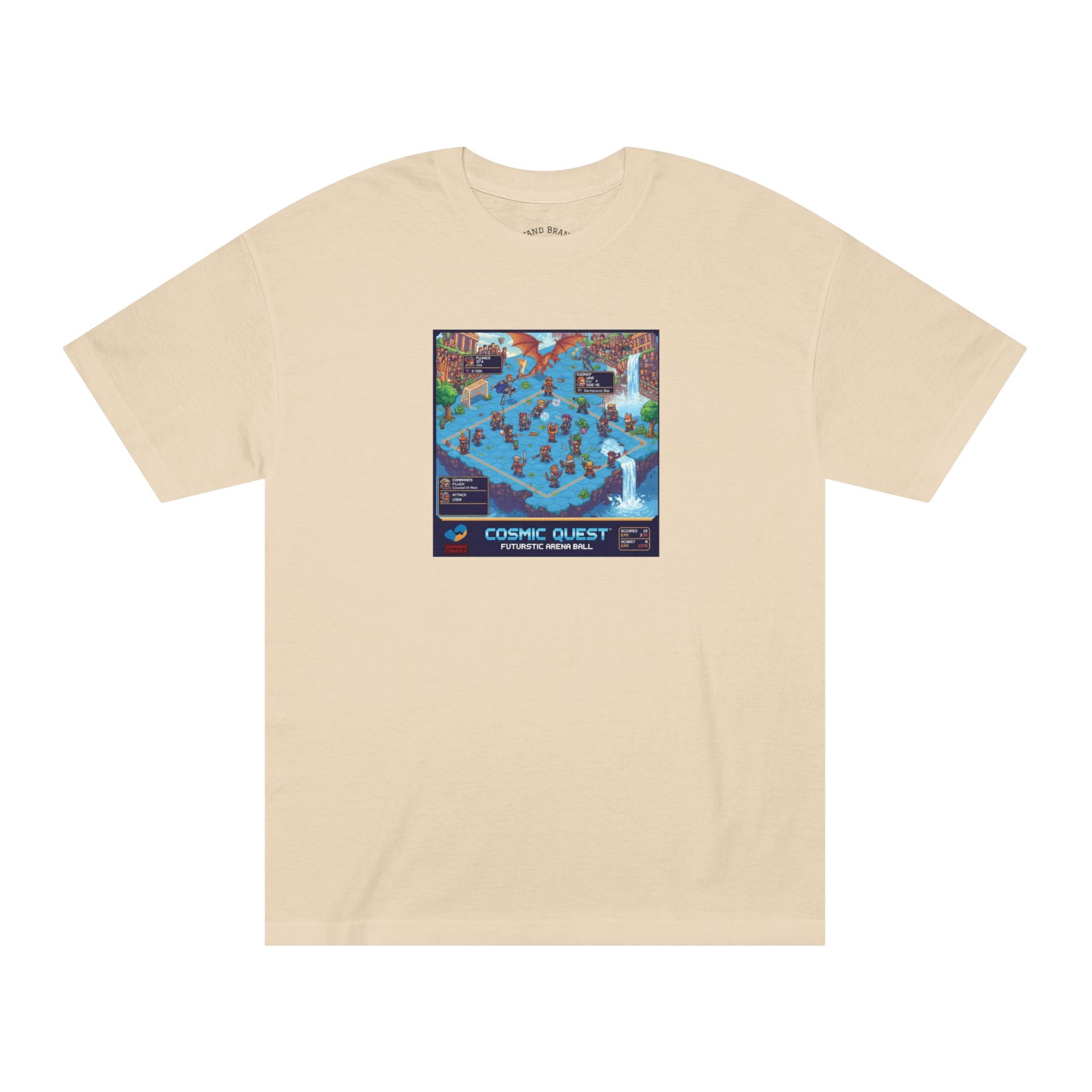 Cosmic Quest Arena Ball Crew Tee
