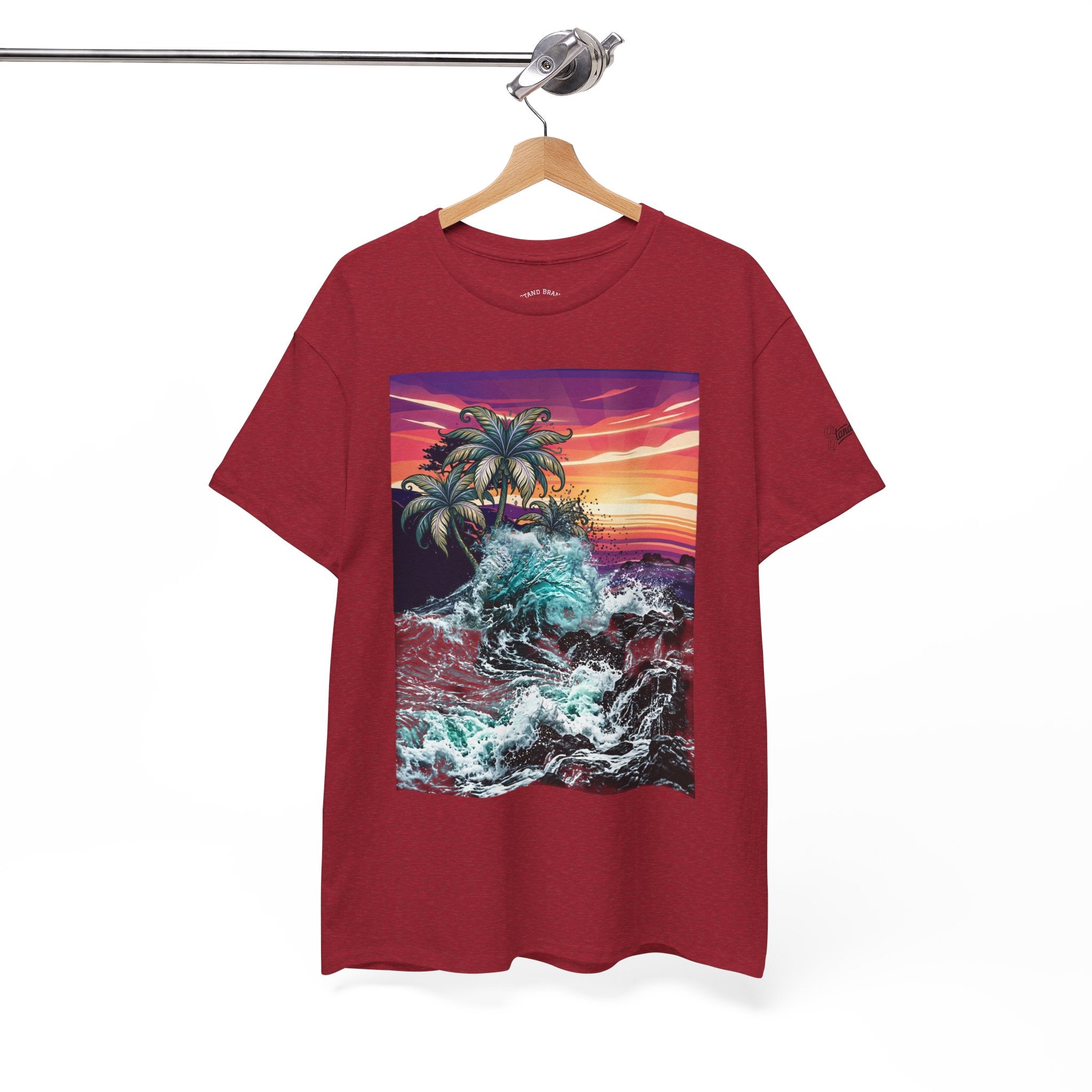 Beach Day Collage Tee